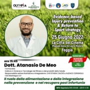 Convegno Evidence Based Injury Prevention And Return To Sport Strategy 2