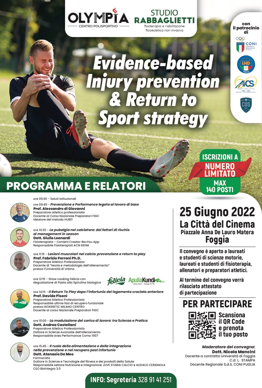 Convegno Evidence Based Injury Prevention And Return To Sport Strategy 3